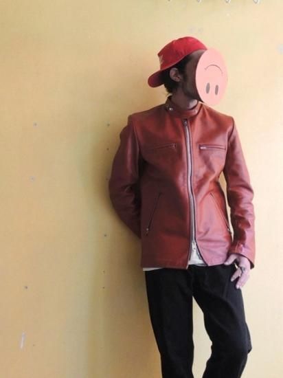 1970's BRIMACO Redish-Brown Leather Single Riders Jacket 1970's BRIMACO Redish-Brown Leather Single Riders Jacket