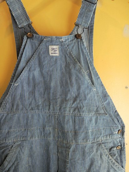 1950's SWEET-ORR Hickory-Striped Overalls - container