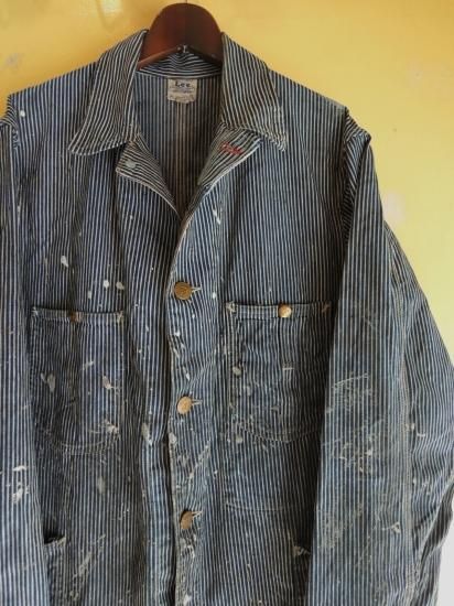 Striped chore jacket cheap
