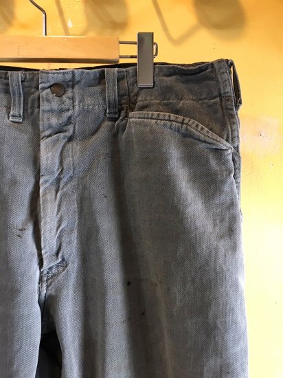 1960's Lee Jeans 721z frisko jeans BLACK ① - container