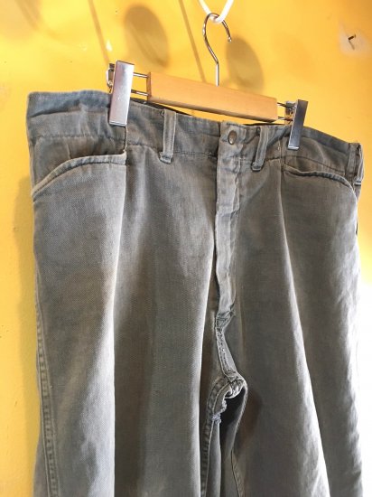 1960's Lee Jeans 721z frisko jeans BLACK ② - container