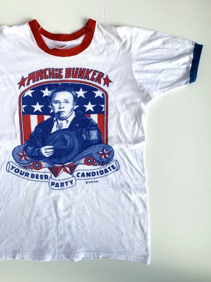 1972 "ARCHiE BUNKER" T-shirts by "VARSITY HOUSE" - container