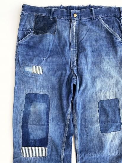 パンツ 60s HERCULES PAINTER PANTS VAT DYED 1960's VAT-DYED PAINTER PANTs by 