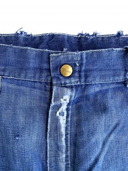 1960's VAT-DYED PAINTER PANTs by 