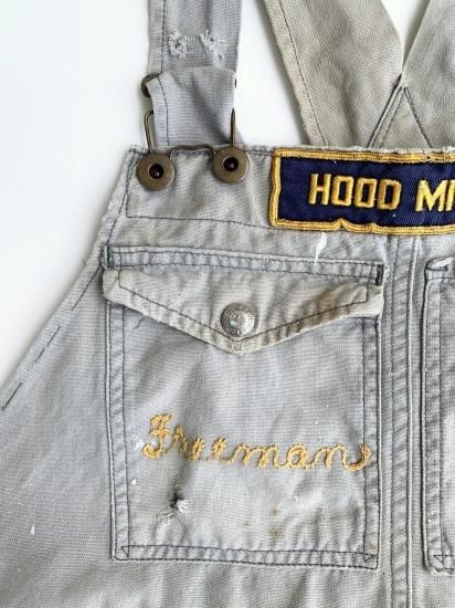 1950's MILK MAN PIN-STRIPED OVERALLs by 