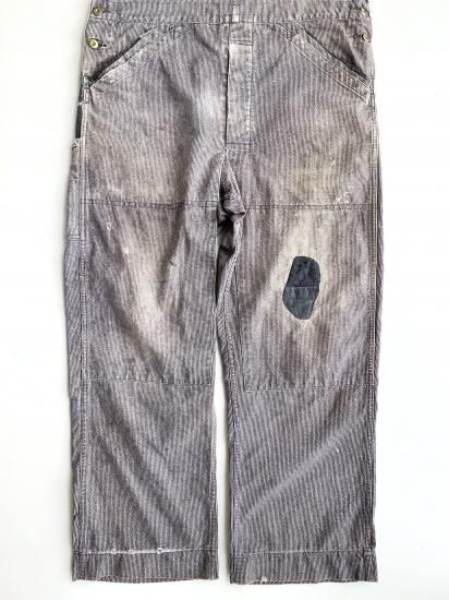 1950's MILK MAN PIN-STRIPED OVERALLs by 