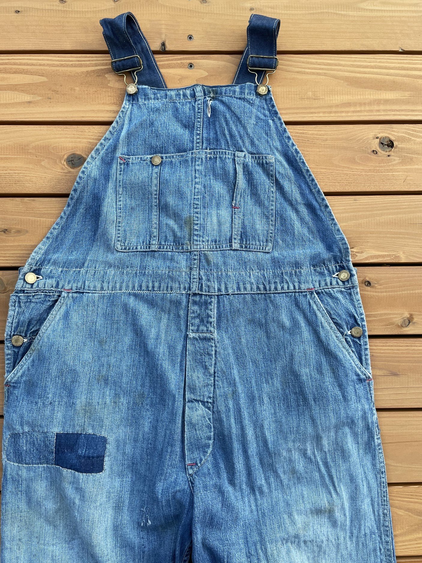 40s HEADLIGHT overall vintage - オーバーオール