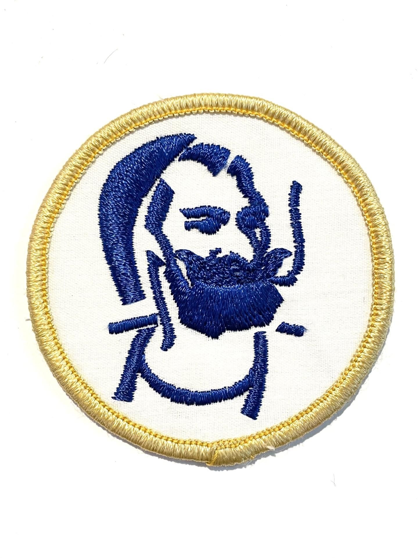 1970's "ZIG ZAG MAN" PATCH DEADSTOCK container