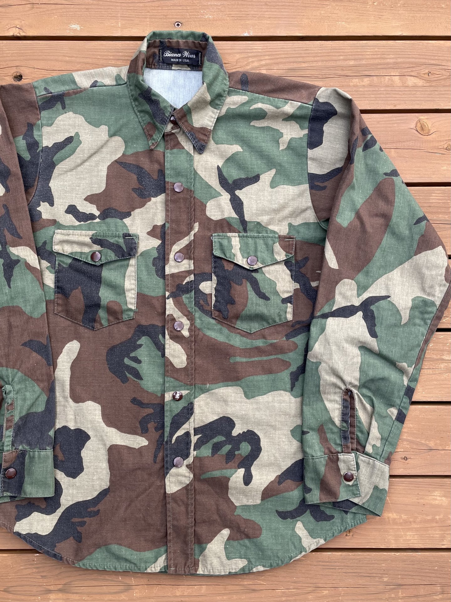 〜1980's camouflage shirts by 