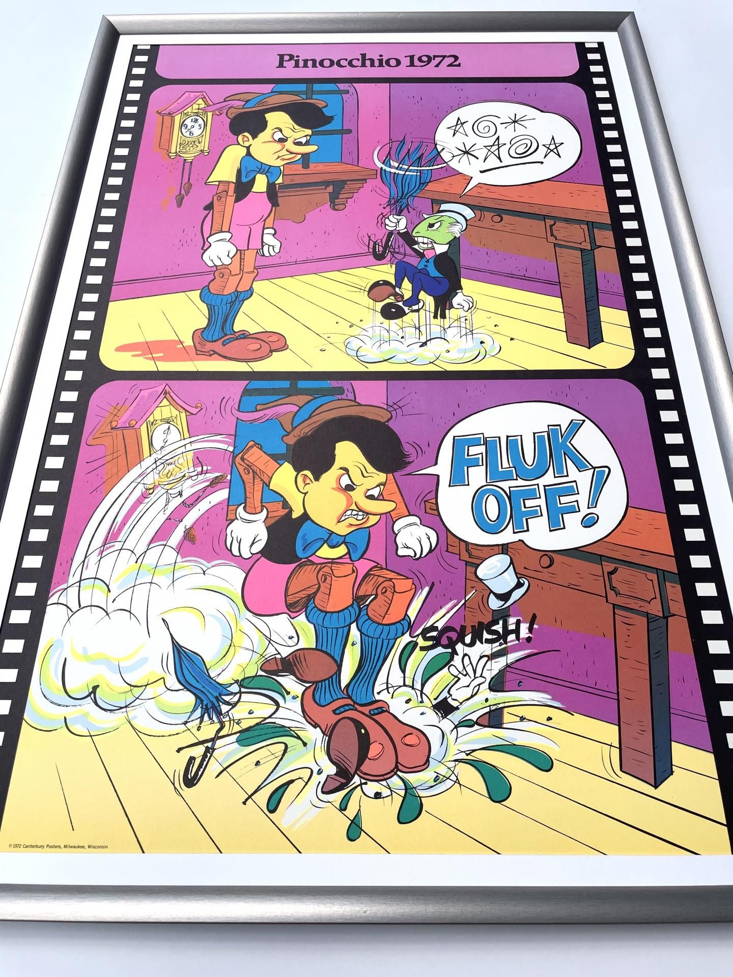 1972 ”Pinocchio” POSTER by 