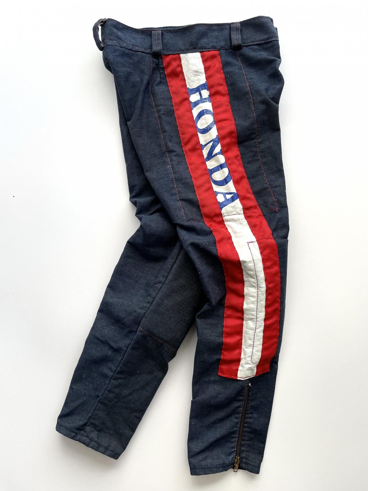 〜70年代ビンテージ★HONDAホンダ★デニムパンツ★ジーンズ★モトクロスパンツ Vintage 1970's Honda Denim Motocross / Motorcycle Pants and
