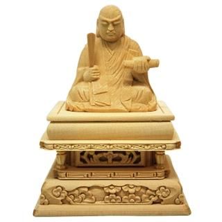 日蓮尊像 桧