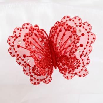 エトロ　オーガンジー生地 多色刺繍 お花刺繍桜のピンクオーガンジー生地 1M - franc GALLERY