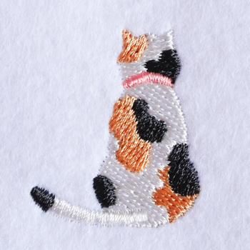 &エルシーの猫と花刺繍の黒キュロットパンツ 0711548.jpg