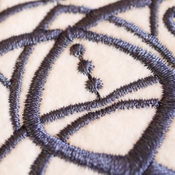 *Maam*様 刺繍データ ワンコイン・デザインPack111（ダマスク柄風モチーフ）刺繍データ