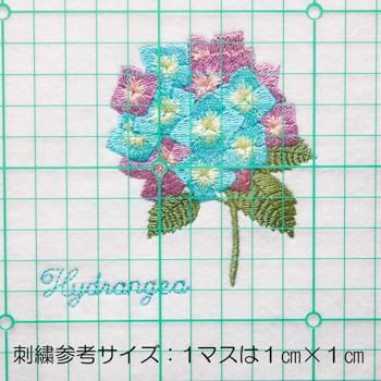 紫陽花　刺繍　額装 706470_a.jpg