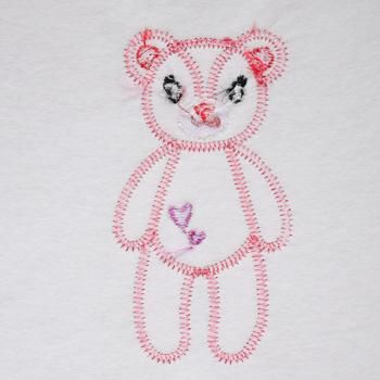 ラップケット ホワイト クマ刺繍付き TESTIFY キャップ 帽子 クマ刺繍キャップ カジュアル ユニ
