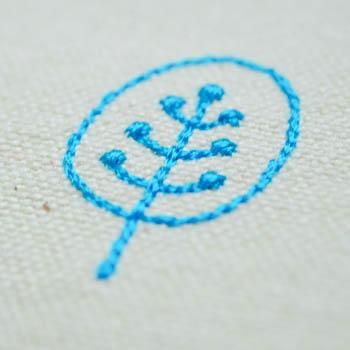 ワンコイン・デザインPack193（北欧風モチーフB 鳥と木々）刺繍