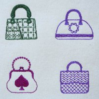 ワンコイン・デザインPack194（かばん）４種類　刺繍データ