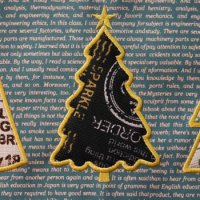 ワンコイン・デザインPack251（アップリケのクリスマスツリーB / インザフープ（ITH））４種類 刺繍データ