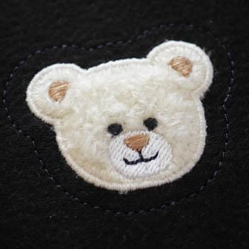 ワンコイン・デザインPack259（サガラ風刺繍くまちゃんの