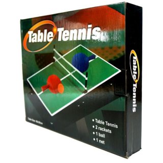 【特価】テーブルテニス　Table Tennis【組み立て式ミニ卓球セット】