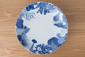 有田四様 | 鍋島様式 | 大皿 つばめ紋