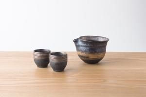 GEN酒器セット | 泡化粧(白) - 有田焼・波佐見焼の通販 GEN酒器セット | 泡化粧(白) - 有田焼・波佐見焼の通販