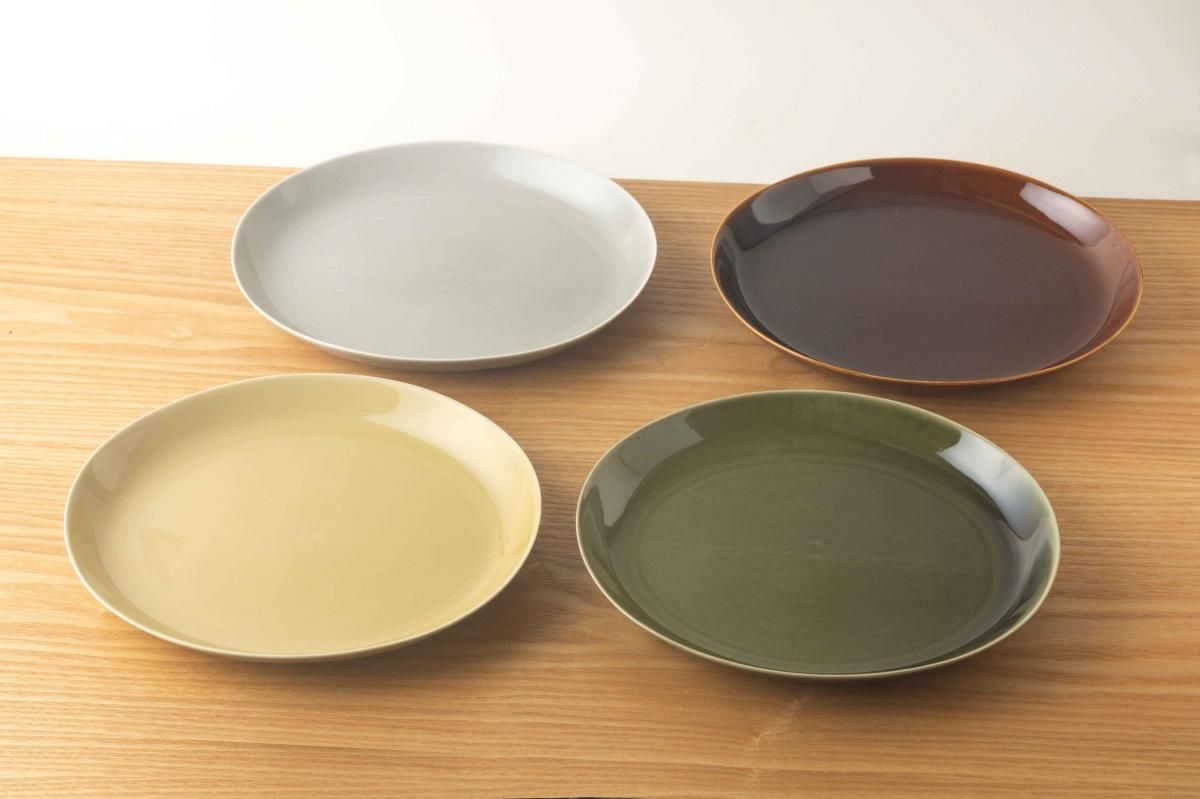 Colorta | 楕円皿(大) グレー - 有田焼・波佐見焼の通販 Colorta | 楕円皿(大) グレー - 有田焼・波佐見焼の通販