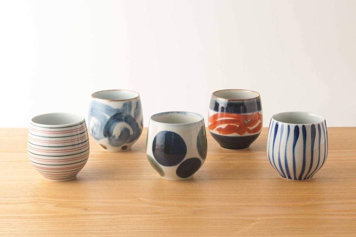 呉須染 | ロックカップ 呉須巻赤花 - 有田焼・波佐見焼の通販