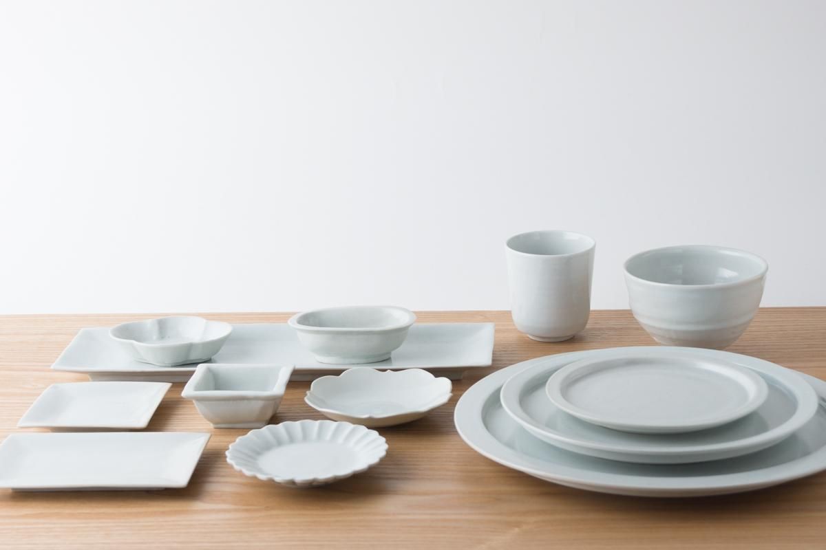 古白磁 | 5寸平皿 - 有田焼・波佐見焼の通販｜シンプルでモダン