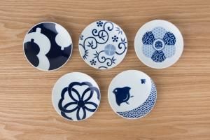 KOMON | 豆皿 | 5枚セット 季節紋 - 有田焼・波佐見焼の通販 KOMON | 豆皿 | 5枚セット 季節紋 - 有田焼・波佐見焼の通販