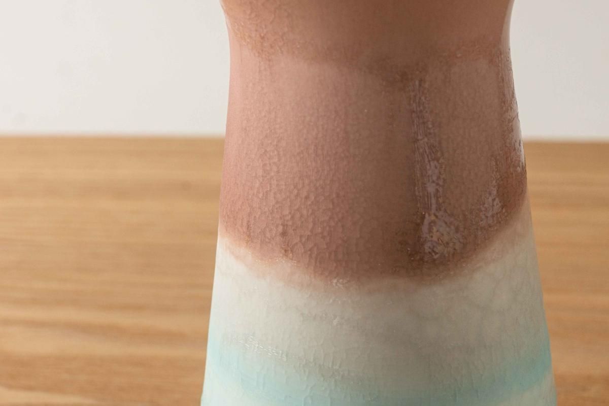 Gradation | フラワーベース グラデーション（赤） - 有田焼・波佐見焼