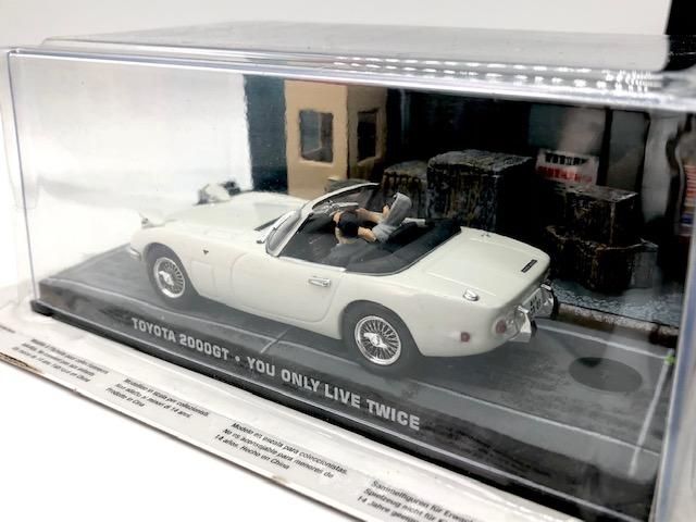 直輸入品】Altaya 1/43 トヨタ2000GT 007コレクション 007は二度