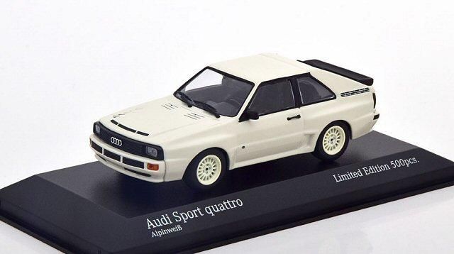 直輸入品】ドイツショップ特注 ミニチャンプス 1/43 アウディ