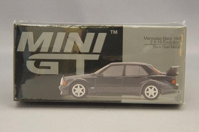 MINIGT 1/64 メルセデスベンツ190E 2.5-16 Evo.2 LHD（ブラック