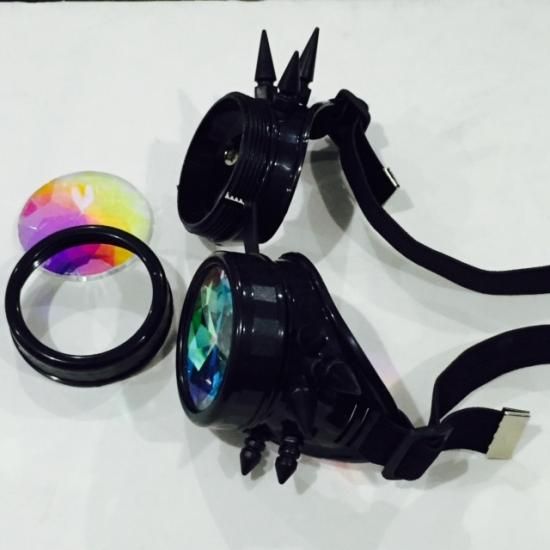 カレイドスコープゴーグル+スパイク - サイバーファッション→ルーム