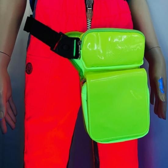 CYBERDOG サイバードッグ cyberdog ウエストバッグ 蛍光ピンク CYBERDOG サイバードッグ cyberdog ウエストバッグ 蛍光ピンク