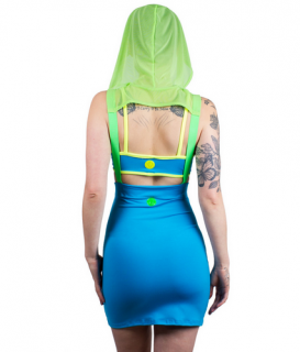 <img class='new_mark_img1' src='https://img.shop-pro.jp/img/new/icons20.gif' style='border:none;display:inline;margin:0px;padding:0px;width:auto;' />CYBERDOG : Hooded Brace DRESS