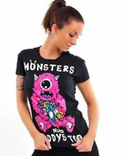 <img class='new_mark_img1' src='https://img.shop-pro.jp/img/new/icons38.gif' style='border:none;display:inline;margin:0px;padding:0px;width:auto;' />amok Monster  Girls T-Shirts