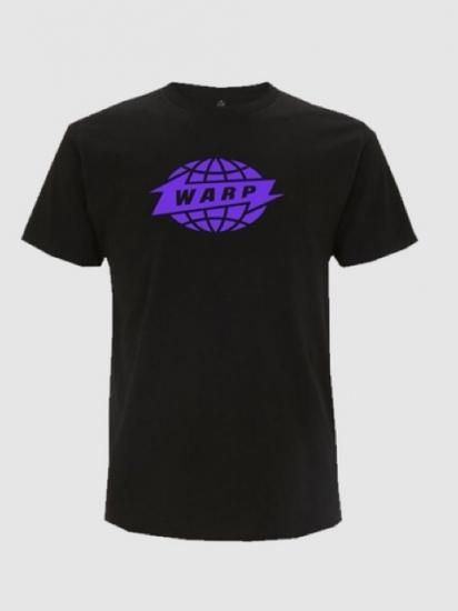 warp：Logo T-シャツ ブラックPU - サイバーファッション