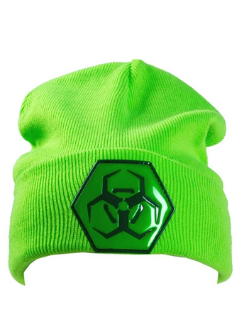 CYBERDOG : Hex Hazard Folded BEANIE - サイバーファッション CYBERDOG : Hex Hazard Folded BEANIE - サイバーファッション
