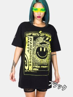 <img class='new_mark_img1' src='https://img.shop-pro.jp/img/new/icons10.gif' style='border:none;display:inline;margin:0px;padding:0px;width:auto;' />CYBERDOG : OVERSIZE WEARHOUSE PARTY TEE