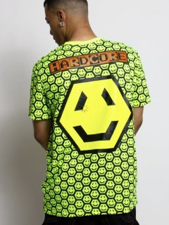 CYBERDOG : OVERSIZE HEX SMILEY TEE