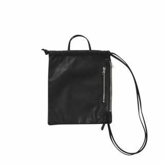 M171 MORMYRUS GLOSS LEATHER KINCHAKU BAG