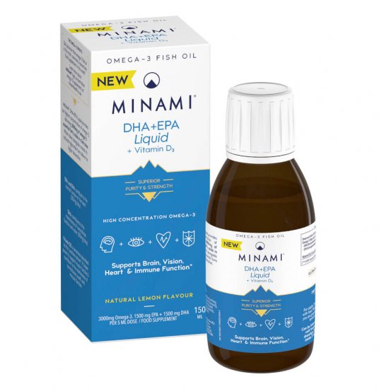 EPA+DHA Liquid Omega-3+VitaminD:Adults