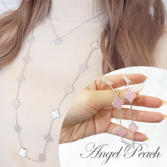 天然のマザーオブパール使用のネックレスなら｜Angel Peach