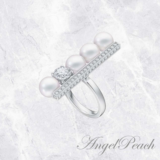 18K - 人工ダイヤモンド専門店 Angel peach