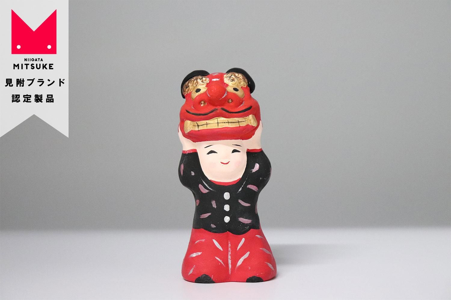 今町べと人形 獅子頭かつぎ - どまいち 新潟ど真ん中市場｜新潟県見附