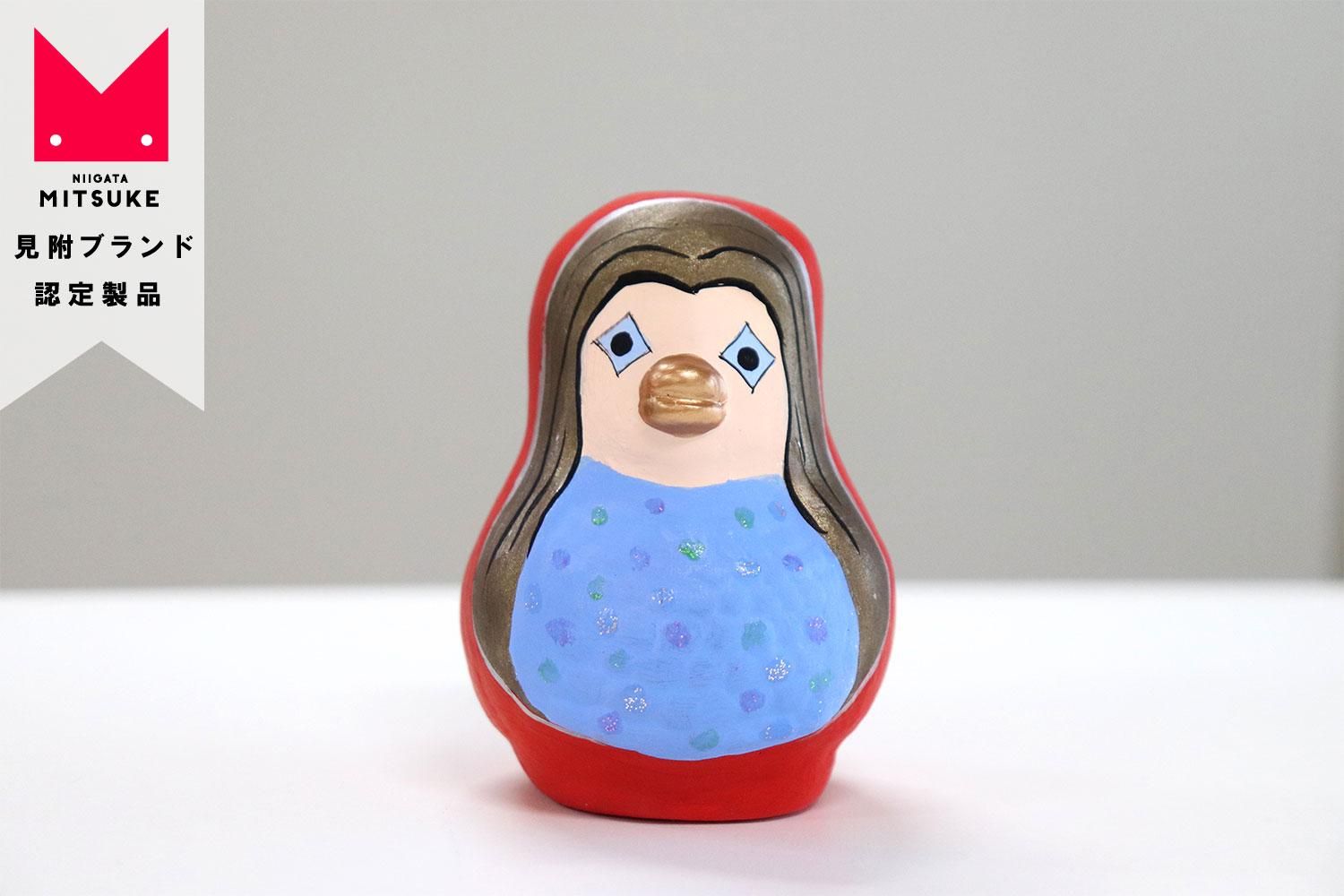 今町べと人形 アマビエ（だるま型） - どまいち 新潟ど真ん中市場